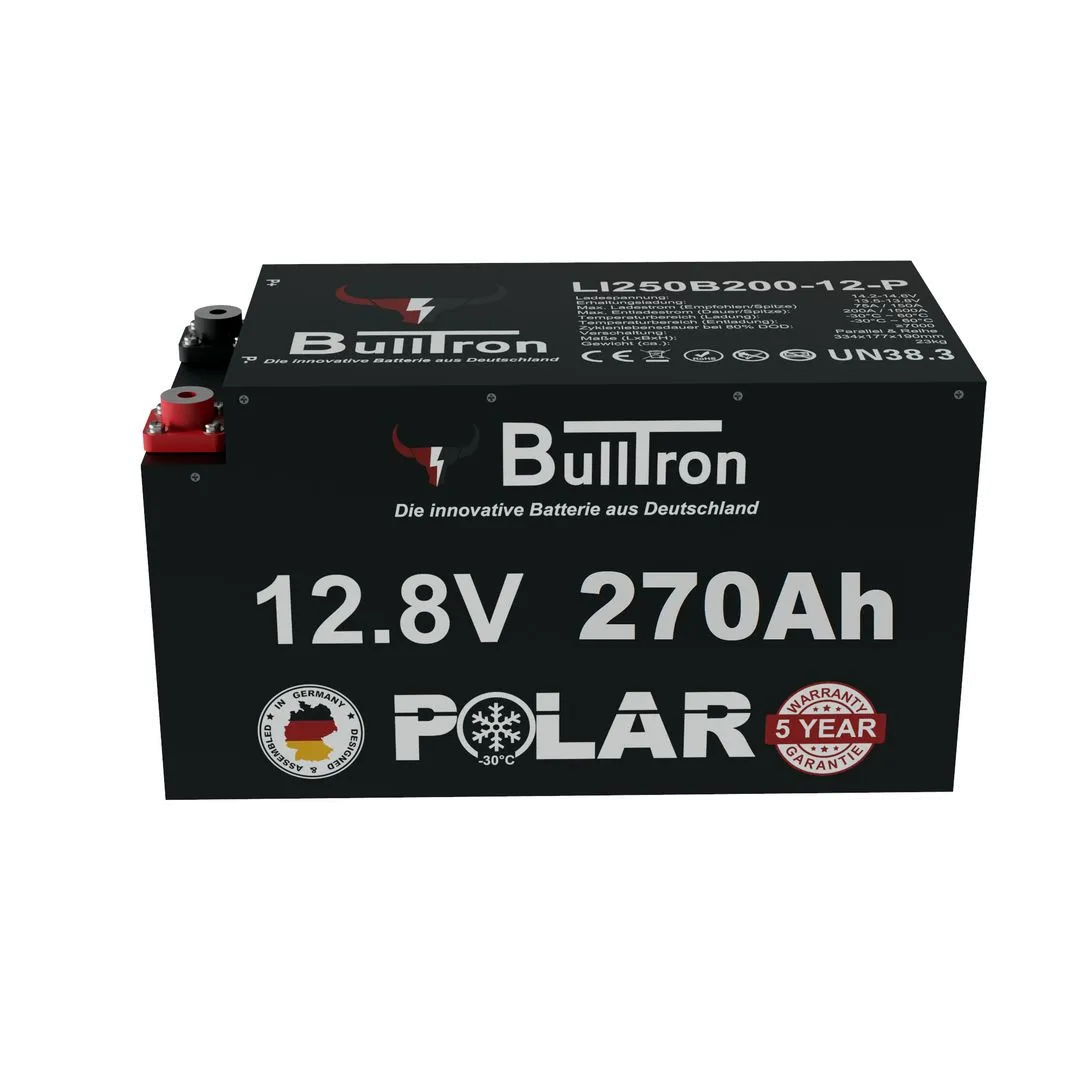 Bulltron 270Ah NEW Edition LiFePO4 Polar 12V Lithium Batterie BMS Bluetooth Bulltron 270Ah NEW Edition LiFePO4 Polar 12V Lithium Batterie BMS Bluetooth