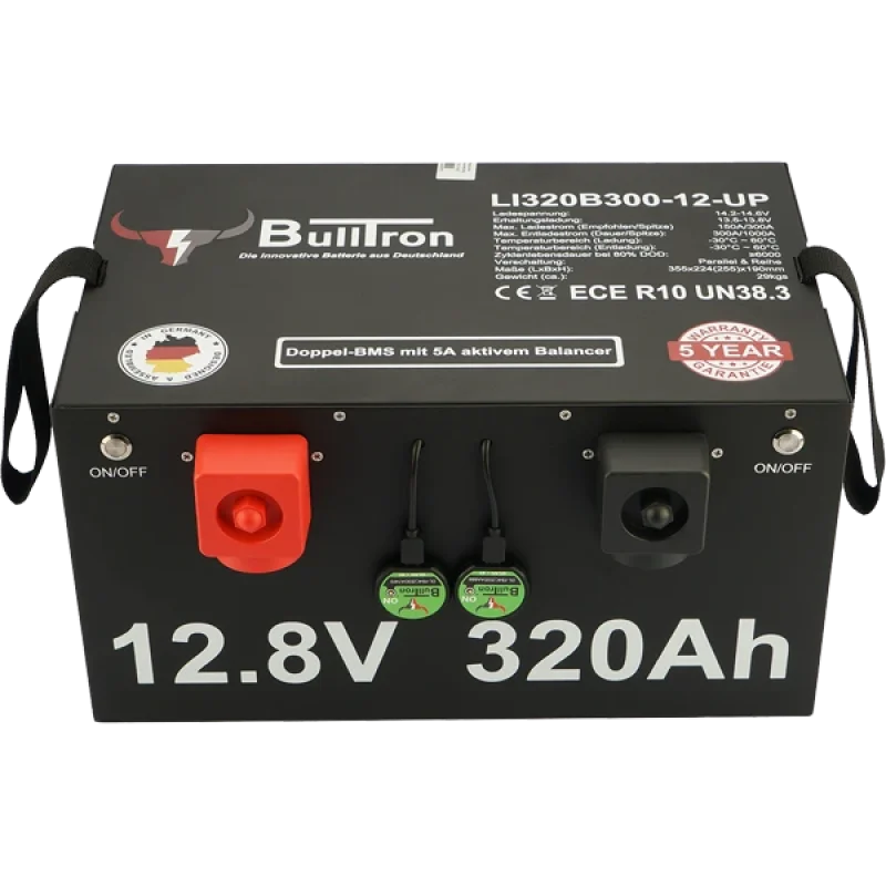 Bulltron 320Ah NEW Edition LiFePO4 Polar 12V Lithium Batterie BMS Bluetooth Bulltron 320Ah NEW Edition LiFePO4 Polar 12V Lithium Batterie BMS Bluetooth