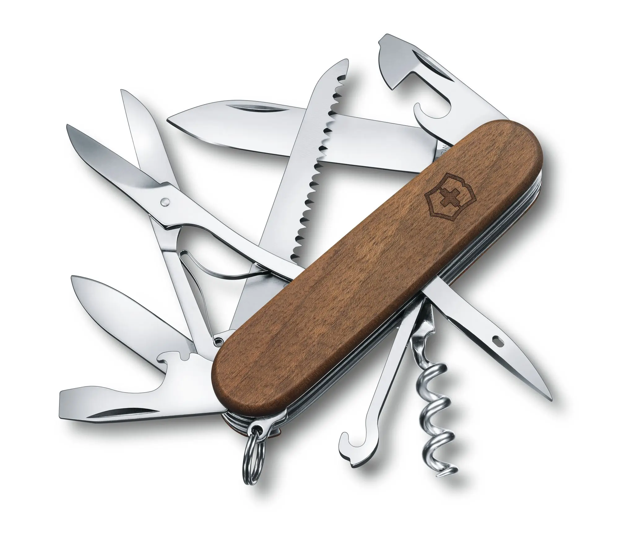 Victorinox Huntsman Wood Multifunktions Taschenmesser Victorinox Huntsman Wood Multifunktions Taschenmesser