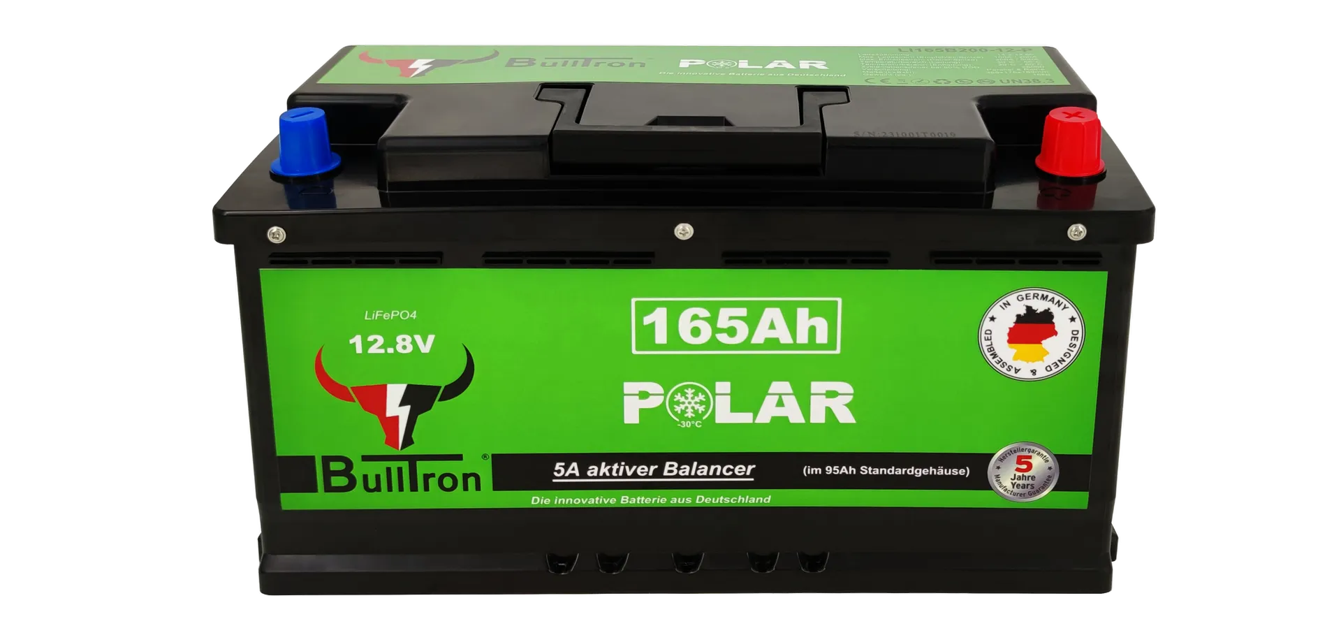 Bulltron 165Ah LiFePO4 Polar 12V Lithium Batterie BMS Bluetooth Bulltron 165Ah LiFePO4 Polar 12V Lithium Batterie BMS Bluetooth