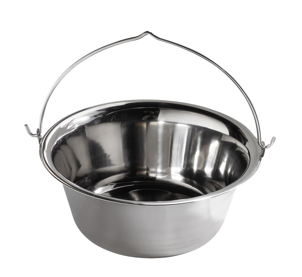 Edelstahl Gulasch Kessel - 6 Liter Edelstahl Gulasch Kessel - 6 Liter